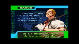 Street Fighter Alpha 3 MAX PSP Eagle Arcade [upl. by Calica778]