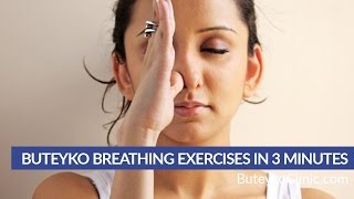 Buteyko Breathing Exercises in 3 minutes by Patrick McKeown [upl. by Baxy]