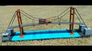 How to make suspension bridge model [upl. by Meagher]