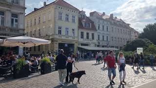 4K Bydgoszcz Old Market Square [upl. by Reffotsirhc]