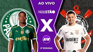 PALMEIRAS 2x2 CORINTHIANS  DERBY  CAMPEONATO PAULISTA  9ª RODADA  AO VIVO COM IMAGENS DO ESTÚDIO [upl. by Enyawd]