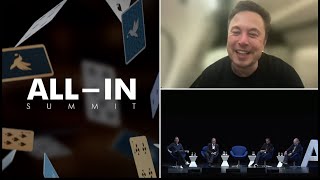 AllIn Summit Elon Musk on Ukraine X the creator economy China AI amp more [upl. by Oirotciv346]