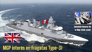 Marina Peruana muestra interés con la Fragata Type31‼️🇬🇧😱 [upl. by Mehetabel]