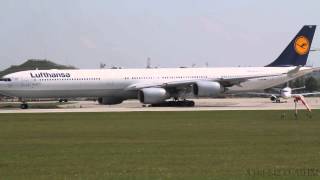 Lufthansa Airbus A340600 Compilation [upl. by Linad879]