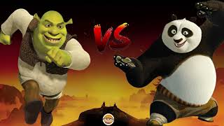 Shrek vs Po 💪 WHO IS BETTER i think [upl. by Hedwiga]