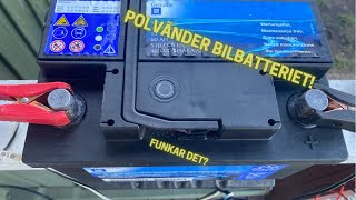 Polvänder Ett BilbatteriFunkar DettaKollar Batteriets Hälsa Innan Och Efter Dött Bilbatteri [upl. by Nehtanoj891]