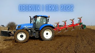 🇵🇱Obornik i orka 2022 New Holland T6165 Kverneland 150S Rolland MTZ🚜 [upl. by Nowyt839]