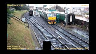 Swanage Railway webcams [upl. by Lohrman]