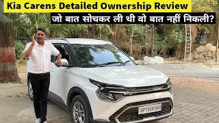 Kia Carens Ownership Review  Best Car Under 15 Lakhs  Safety Comfort Mileage Detailed Review [upl. by Etnovaj621]