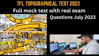 Tfl Topographical Test 2023 Full Mock Test with the real exam questionsTFL mock test 2023SA PCO [upl. by Arjan156]