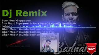 Dj remix Badnam song mankrit aulakh dj golu jhansi [upl. by Sikes485]