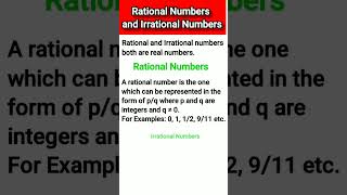 The Surprising Truth About Rational amp Irrational Numbers [upl. by Esilrac]