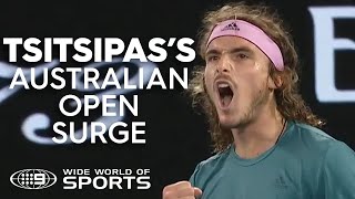 Stefanos Tsitsipass Australian Open surge  Sports Sunday [upl. by Somar440]