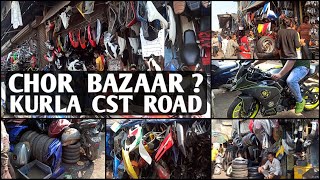 Kurla Chor Bazaar  Kurla CST Road  Largest Bike Spare Parts Market in Mumbai  Vlog [upl. by Seigel782]