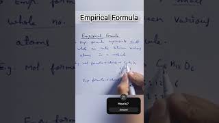 Empirical formula boards science chemistry [upl. by Lael]