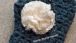 Kleine Blume  Blüte häkeln [upl. by Bristow897]