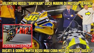 Breaking Valentino Rossi quotGantikanquot Luca Marini Mundur Dari MotoGP Jepang Ducati amp Dorna Minta Ini [upl. by Yrrad845]