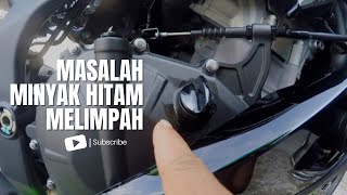 ZX25R MINYAK HITAM TERSEMBUR [upl. by Lateh]