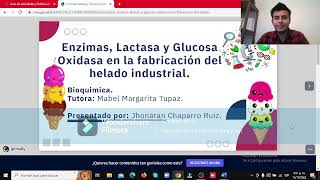 Enzimas en la producción Lactasa y Glucosa Oxidasa en la producción de helado Jhonatan Chaparro [upl. by Moreland]