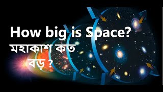 মহাকাশ কত বড়  How Big is Space [upl. by Jacobs838]