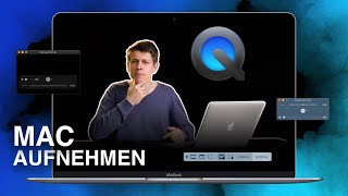 Mac Bildschirm aufnehmen – Video Audio und Bildschirmaufnahme  Tutorial deutsch [upl. by Kessel537]