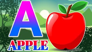 A for apple  अ से अनार  abcd  Phonics Song  A For Apple B For Ball C For Cat  abcd song  abcde [upl. by Itraa]