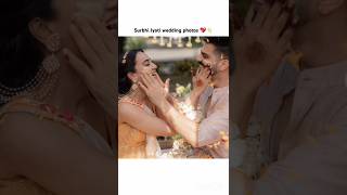 Surbhi Jyoti Wedding Files✨💗bollywood wedding newlife trendibgshorviralvideoshorts lovelife [upl. by Marna]