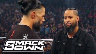 Jimmy Uso To Roman Reigns We Are Not The Ones  WWE SmackDown Highlights 101124  WWE on USA [upl. by Regnij]