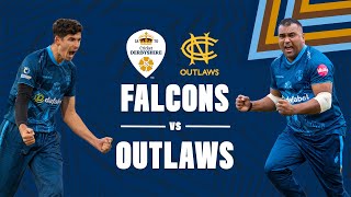 ⚪ LIVE  Derbyshire Falcons vs Notts Outlaws [upl. by Viddah]