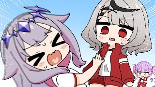 Towa makes Bijou say out of pocket things【Hololive AnimatedClipEng sub】 [upl. by Acima]