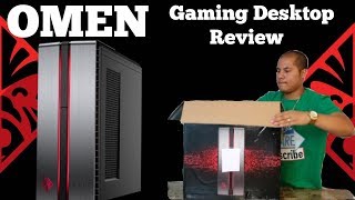 HP OMEN Gaming Desktop Review [upl. by Arinay]