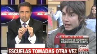 C5N  EDUCACION ESCUELAS TOMADAS OTRA VEZ PARTE 1 [upl. by Novej]