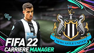 FIFA 22  CARRIÈRE MANAGER NEWCASTLE  LE RACHAT DES MAGPIES [upl. by Brag198]