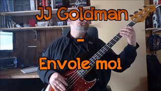 138 JJ Goldman Envole moi bass cover [upl. by Ahsikcin]