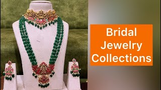 Bridal Jewelry collections  WhatsApp 8904096099 [upl. by Sheedy981]