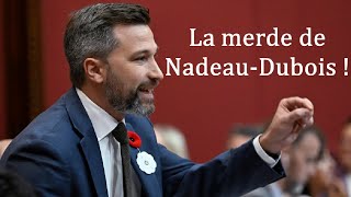 La merde de Nadeau Dubois [upl. by Kiki]