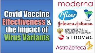 Which Covid vaccine is the best  Vaccine Effectiveness and Variants Explained [upl. by Gaudette]