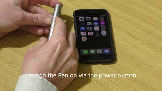 Connecting a Roger Pen to an Apple iPhone via Bluetooth [upl. by Alyahc227]