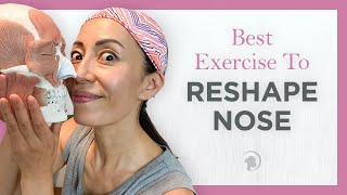 Facial Exercises To Change The Shape Of Your Nose [upl. by Aneahs]