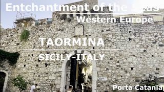 Taormina Sicily Italy Song  Godfather Brucia La Terra Enchantment of the Seas Episode 4 [upl. by Adnoral570]