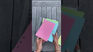 DIY summer planner using all Amazon products planner diy [upl. by Isidora]