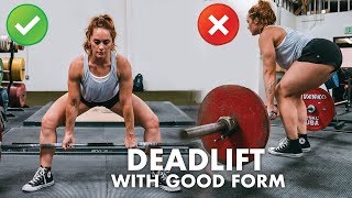 How to Deadlift Properly  Form Fixes for Conventional and Sumo [upl. by Nylatsyrk]