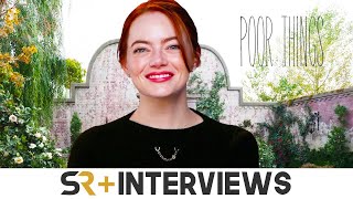 Poor Things Interview Emma Stone Breaks Down Her Collaborative Relationship With Yorgos Lanthimos [upl. by Oigroig231]