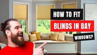 How to Fit Blinds in a Bay Window  A StepbyStep Guide [upl. by Erej]