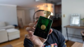 Amouage Epic Man The Ultimate Green Fragrance First Impressions [upl. by Attelra]