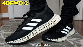 Adidas 4DFWD 2 Black amp White On Feet  Happy New Year [upl. by Abbie]