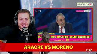 ¿MACRO CONTROLADA Moreno antagoniza con Milei y pone en duda el modelo [upl. by Leahcimed]