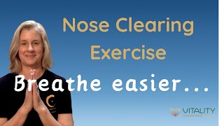 Nose Clearing Practice [upl. by Ellertnom133]