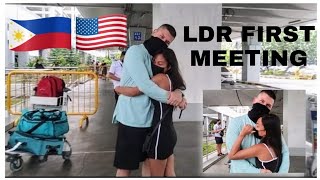 FIRST TIME MEETING IN THE PHILIPPINES DURING PANDEMIC  LDR FILIPINA amp AMERICAN COUPLE [upl. by Ginevra599]