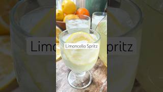 Limoncello Spritz Recipe 🍋 limoncello spritz [upl. by Nevs417]